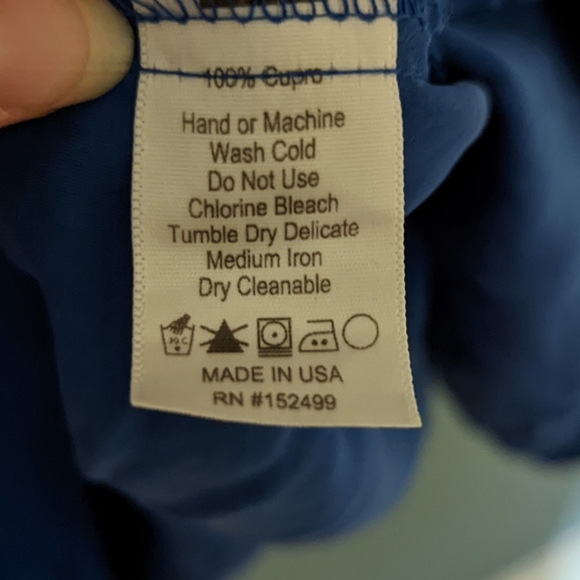 Amour Vert Blaze Cupro Skirt Large Blue - Picture 5 of 5